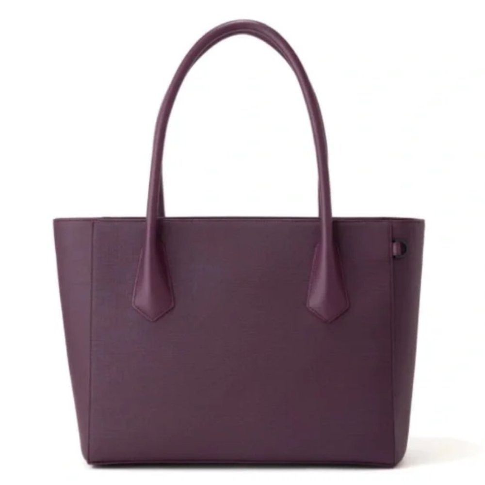 Like New! Dagne Dover Signature Tote (Legend Size) in Oxblood